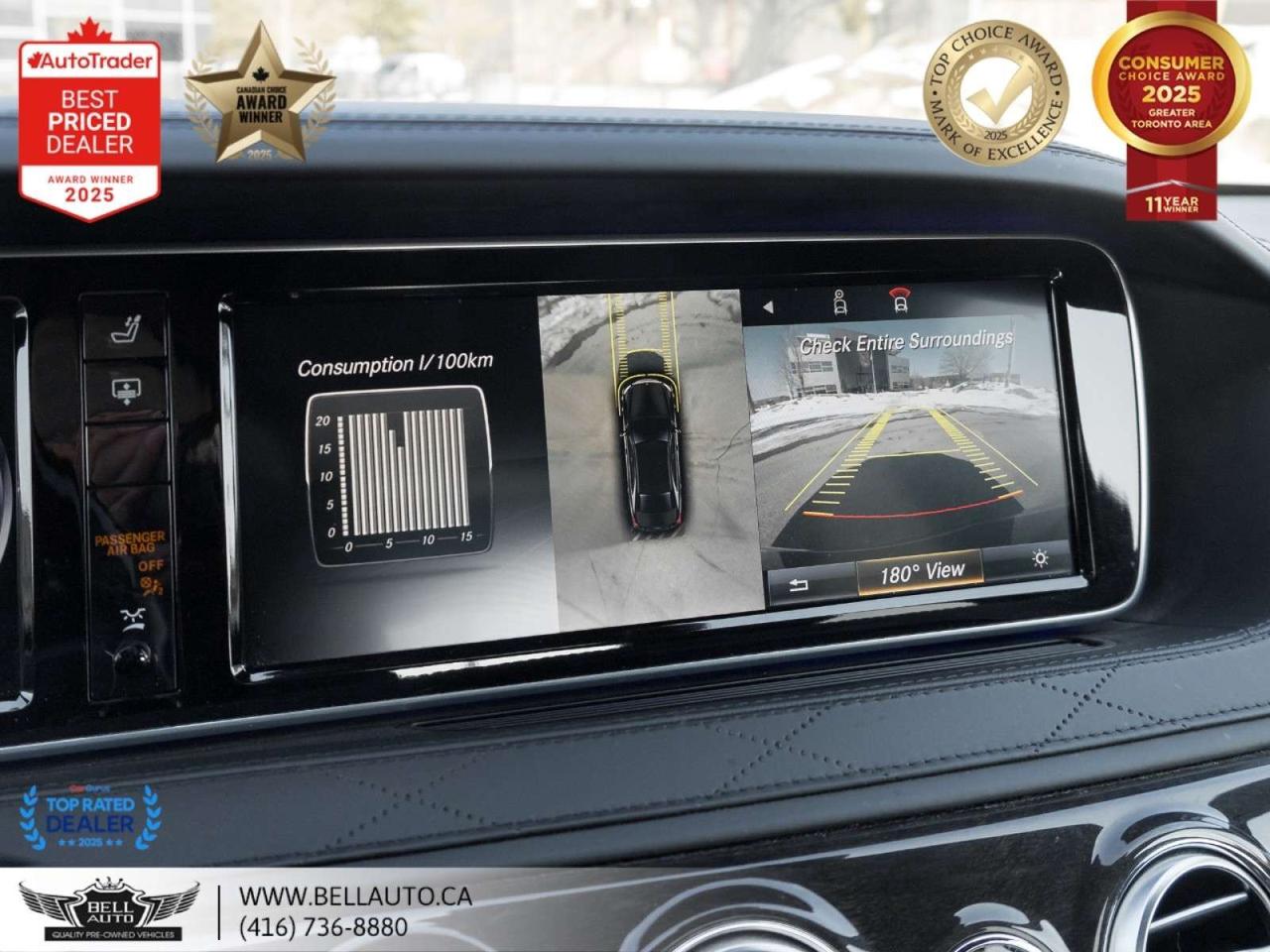 2015 Mercedes-Benz S-Class S550 LWB   AMGPKG   PRMPKG   HUD   BRMSTR   SRVCRCRDS   NOACCIDENT Photo