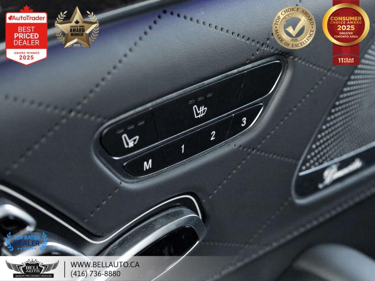 2015 Mercedes-Benz S-Class S550 LWB   AMGPKG   PRMPKG   HUD   BRMSTR   SRVCRCRDS   NOACCIDENT Photo