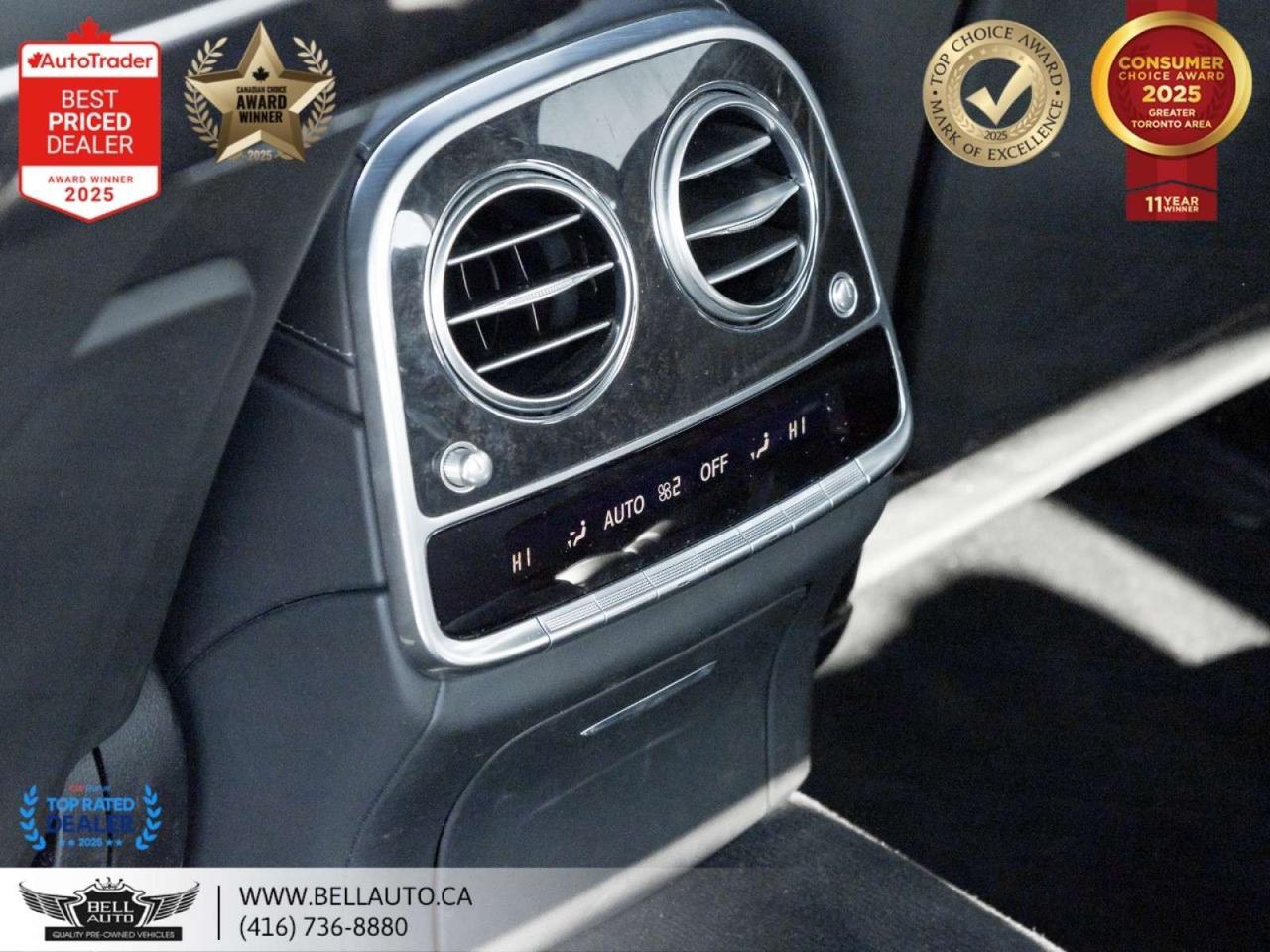 2015 Mercedes-Benz S-Class S550 LWB   AMGPKG   PRMPKG   HUD   BRMSTR   SRVCRCRDS   NOACCIDENT Photo