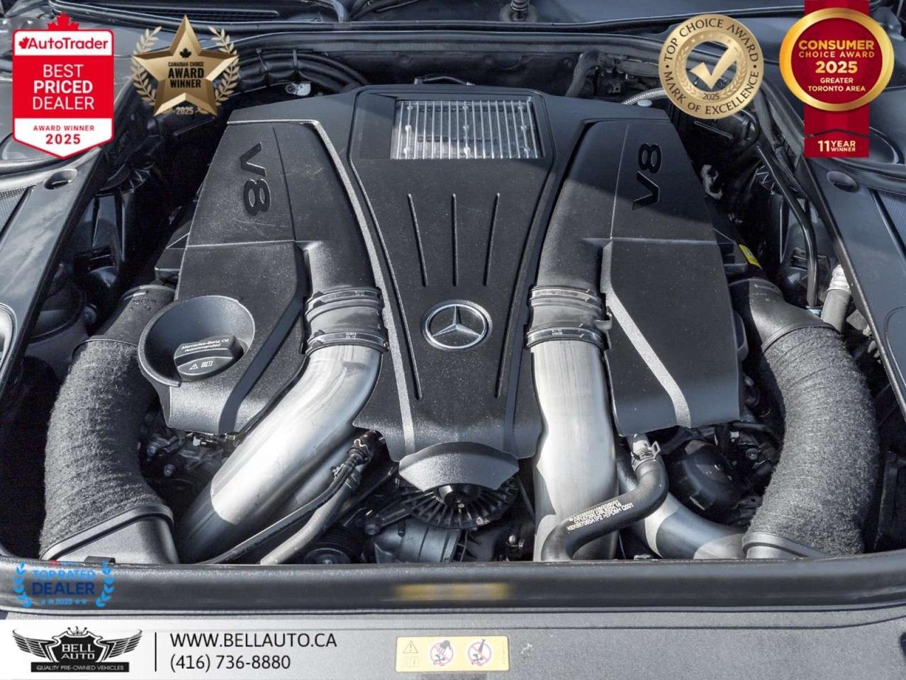2015 Mercedes-Benz S-Class S550 LWB   AMGPKG   PRMPKG   HUD   BRMSTR   SRVCRCRDS   NOACCIDENT Photo