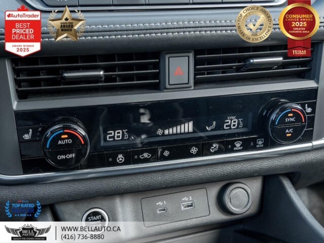 2023 Nissan Rogue SV Midnight Edition   AWD   PANO   360CAM   LTHR Photo