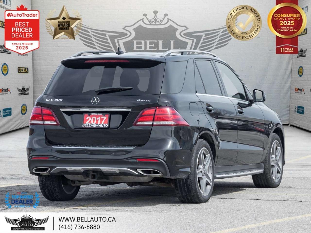 2017 Mercedes-Benz GLE 400   AMGPKG   NAVI   360CAM   PANO   HARMAN   RNGBRDS   LOWKMS   NOACCIDENT Photo
