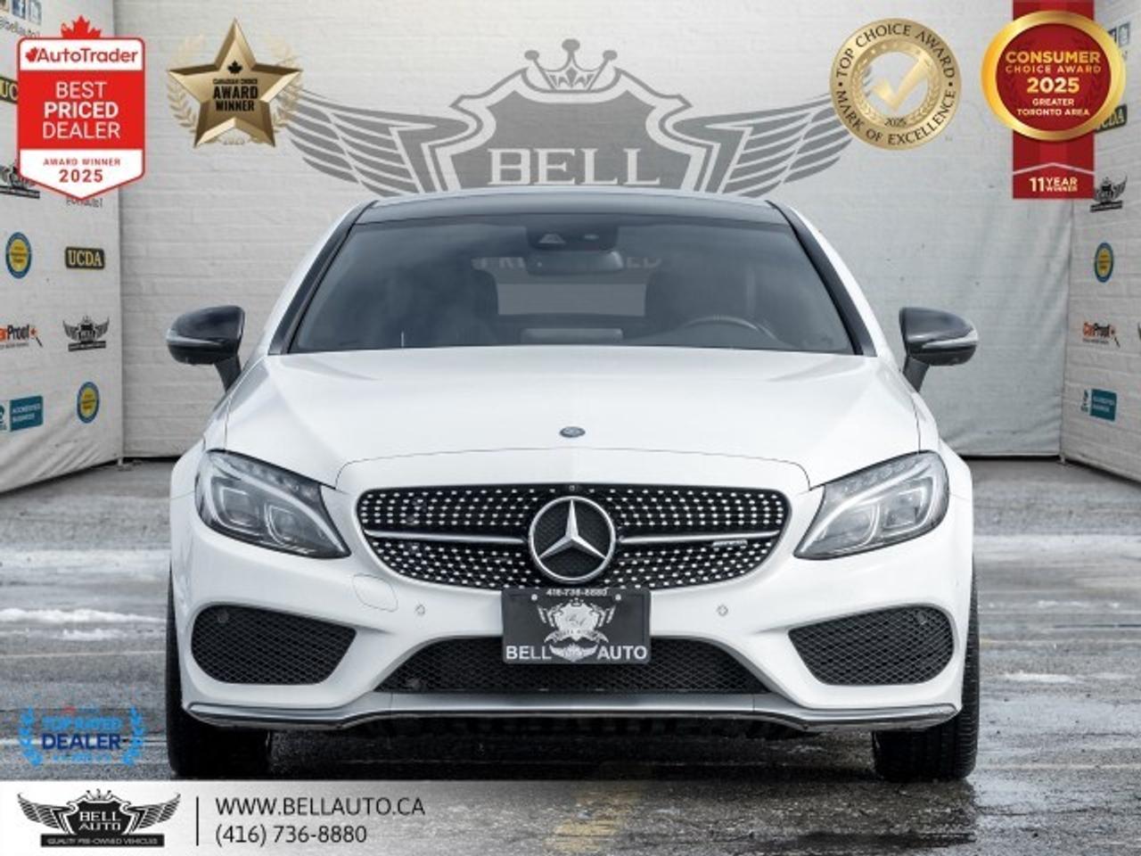 2017 Mercedes-Benz C-Class AMG C43   NIGHTPKG   PRMPKG   NAVI   PANO   BRMSTR Photo