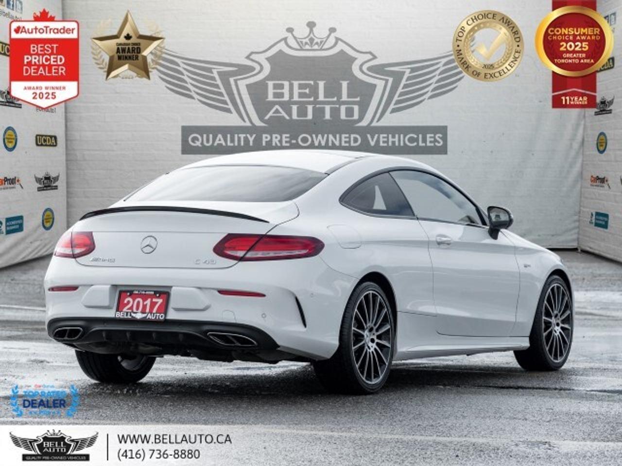 2017 Mercedes-Benz C-Class AMG C43   NIGHTPKG   PRMPKG   NAVI   PANO   BRMSTR Photo