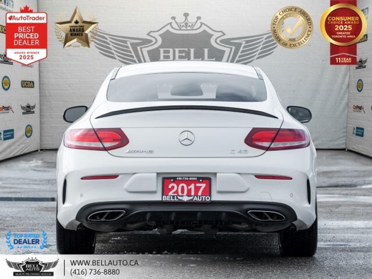 2017 Mercedes-Benz C-Class AMG C43   NIGHTPKG   PRMPKG   NAVI   PANO   BRMSTR Photo