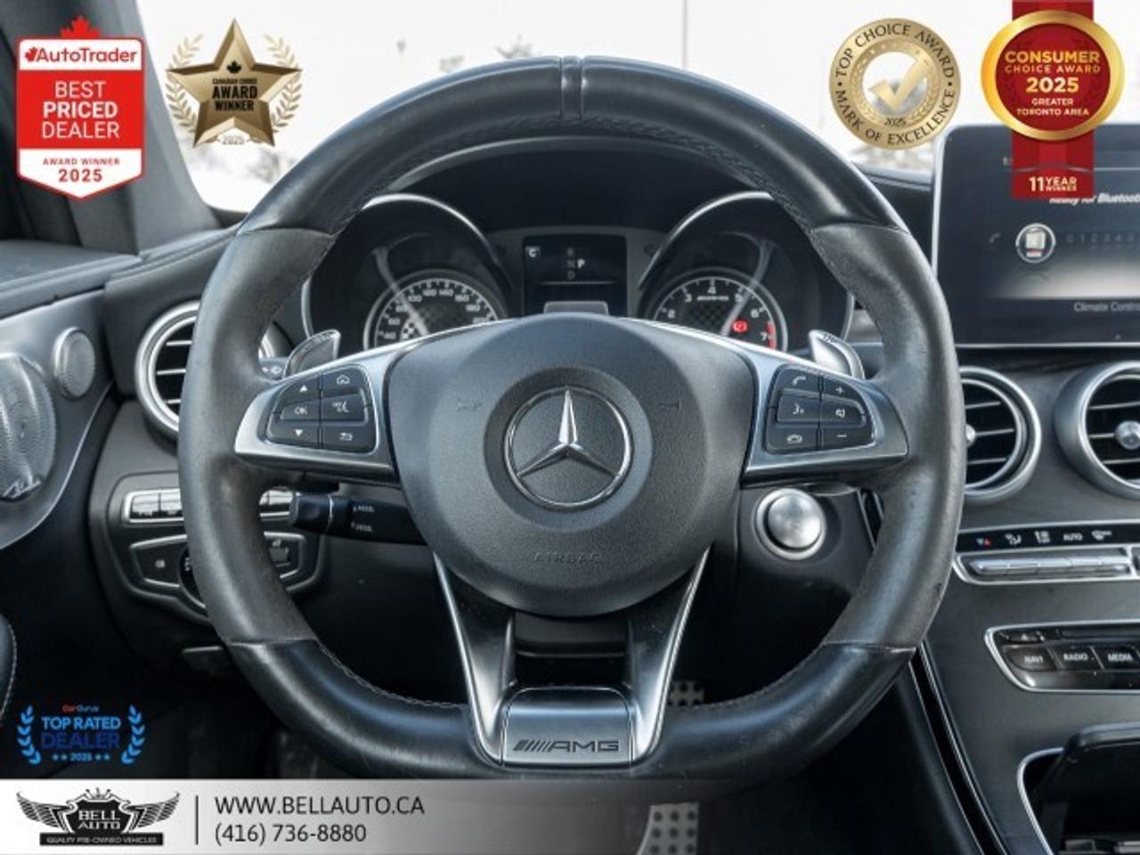2017 Mercedes-Benz C-Class AMG C43   NIGHTPKG   PRMPKG   NAVI   PANO   BRMSTR Photo