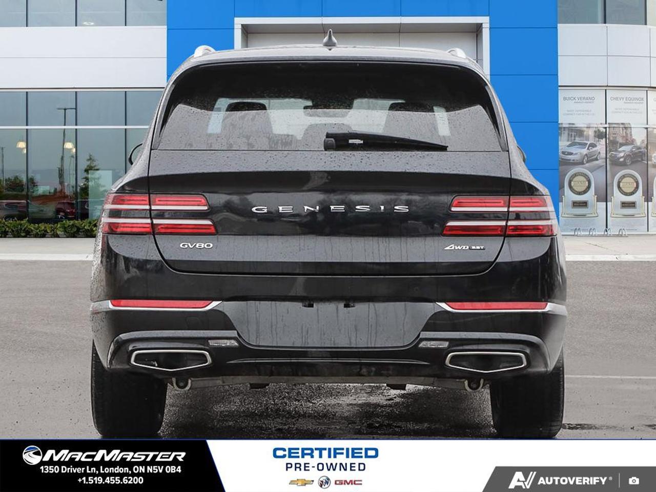 2021 Genesis GV80 3.5T Advanced 4dr All-Wheel Drive Photo4