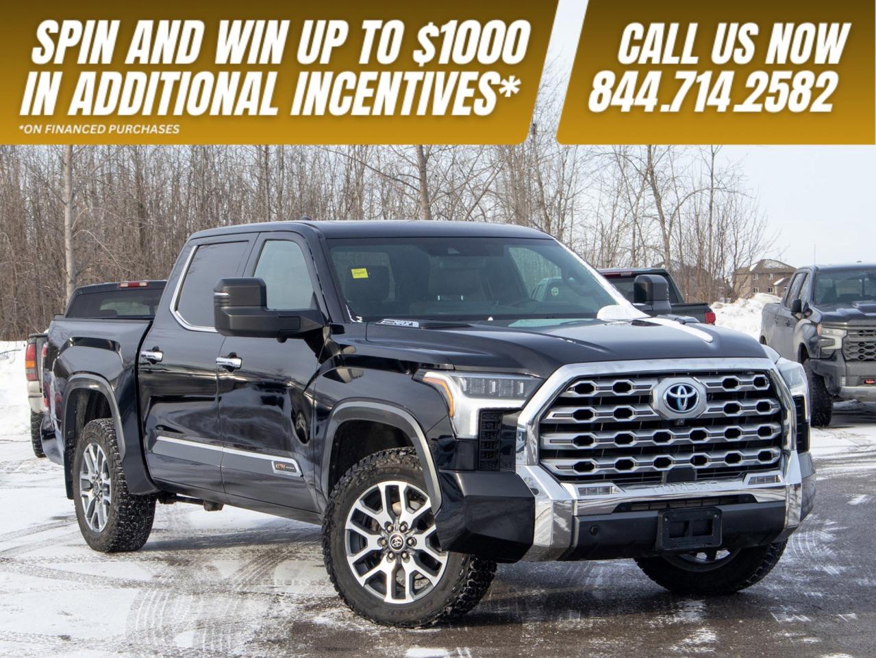 2022 Toyota Tundra Platinum Hybrid- Panoramic Roof   Heads-Up Display Photo0