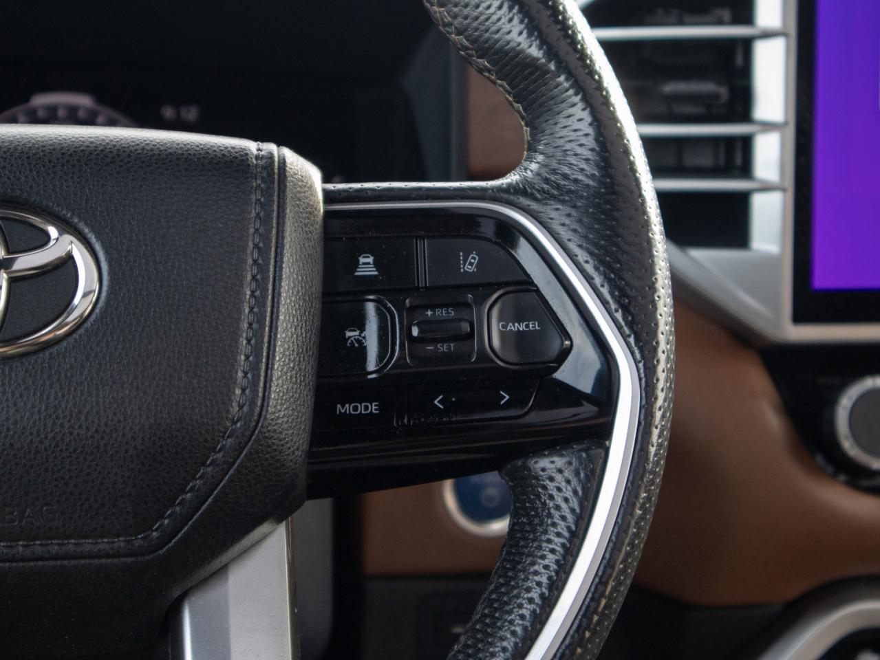 2022 Toyota Tundra Platinum Hybrid- Panoramic Roof   Heads-Up Display Photo