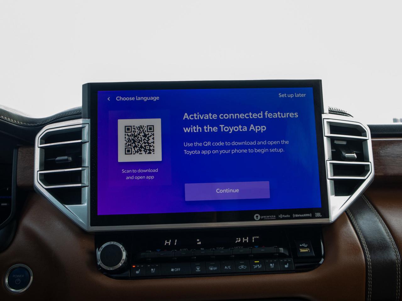 2022 Toyota Tundra Platinum Hybrid- Panoramic Roof   Heads-Up Display Photo