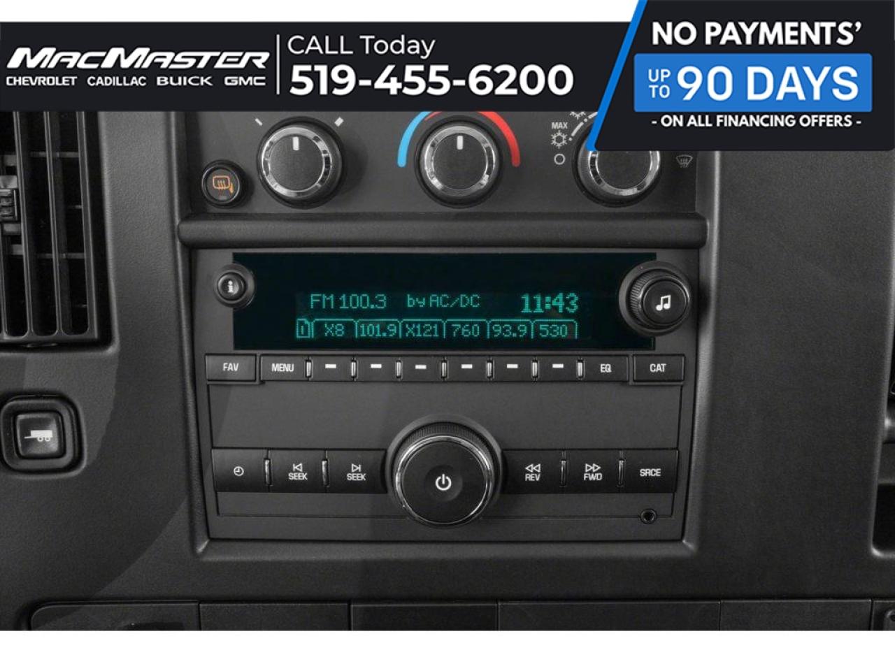 2026 GMC Savana 2500 Work Van Rear-Wheel Drive Cargo Van Photo