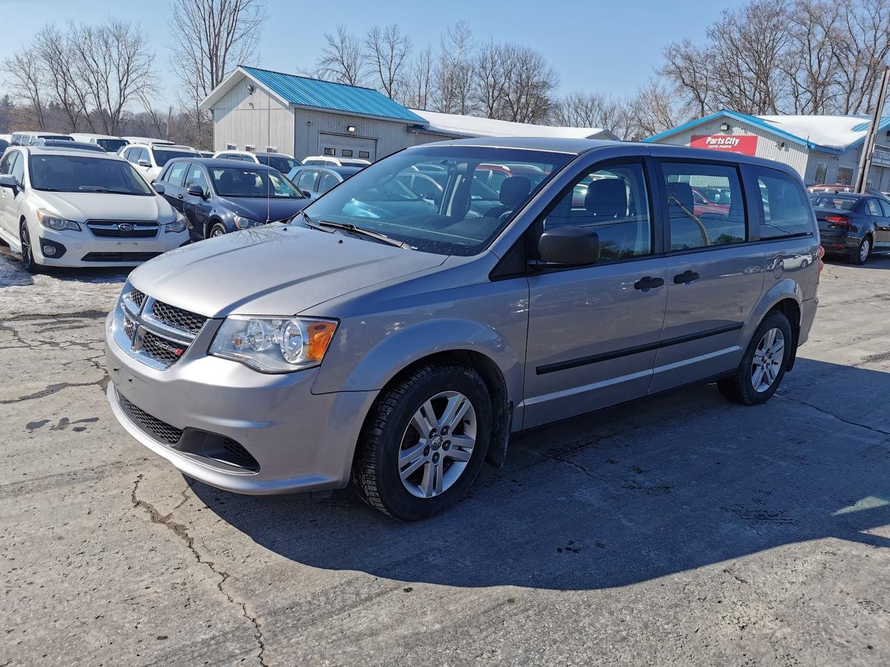 CLEAN CARFAX - ALLOYS - CLOTH Discover the perfect blend of space, power, and reliability with the 2016 Dodge Grand Caravan SE. This pre-owned minivan is equipped with a robust 3.6L V6 DOHC 24V engine, delivering smooth performance for all your family adventures. Enjoy versatile seating and ample cargo space, making every trip comfortable and convenient. Visit Patterson Auto Sales today and experience the Grand Caravan SEwhere your next journey begins.
