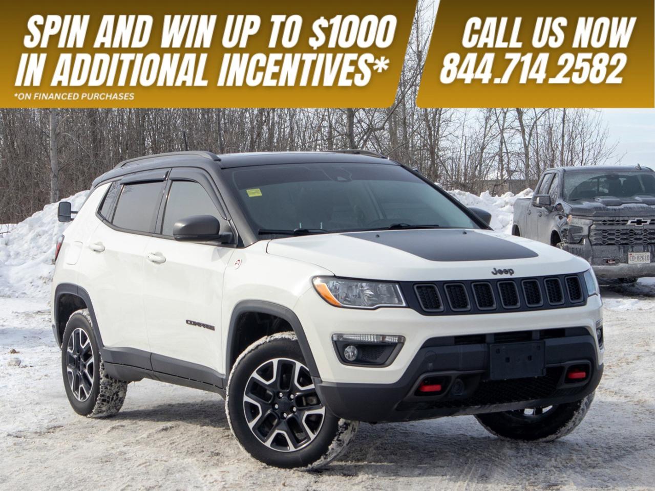 2021 Jeep Compass Trailhawk -  Heated Steering Wheel   Park Assist Photo0