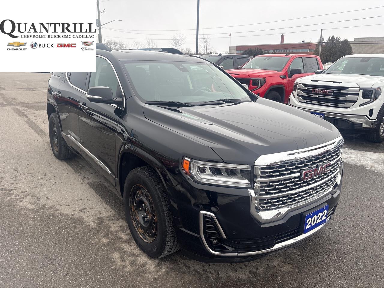 2022 GMC Acadia Denali AWD + Sunroof + 6 Pass + Tow Pkg + 1 Owner Photo0