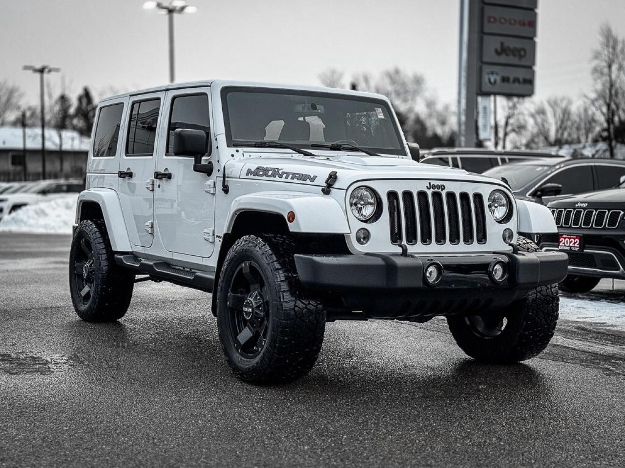 2017 Jeep WRANGLER UNLIMITED Sahara   SMOKY MOUNTAIN EDITION   TOW GROUP   NAV Photo