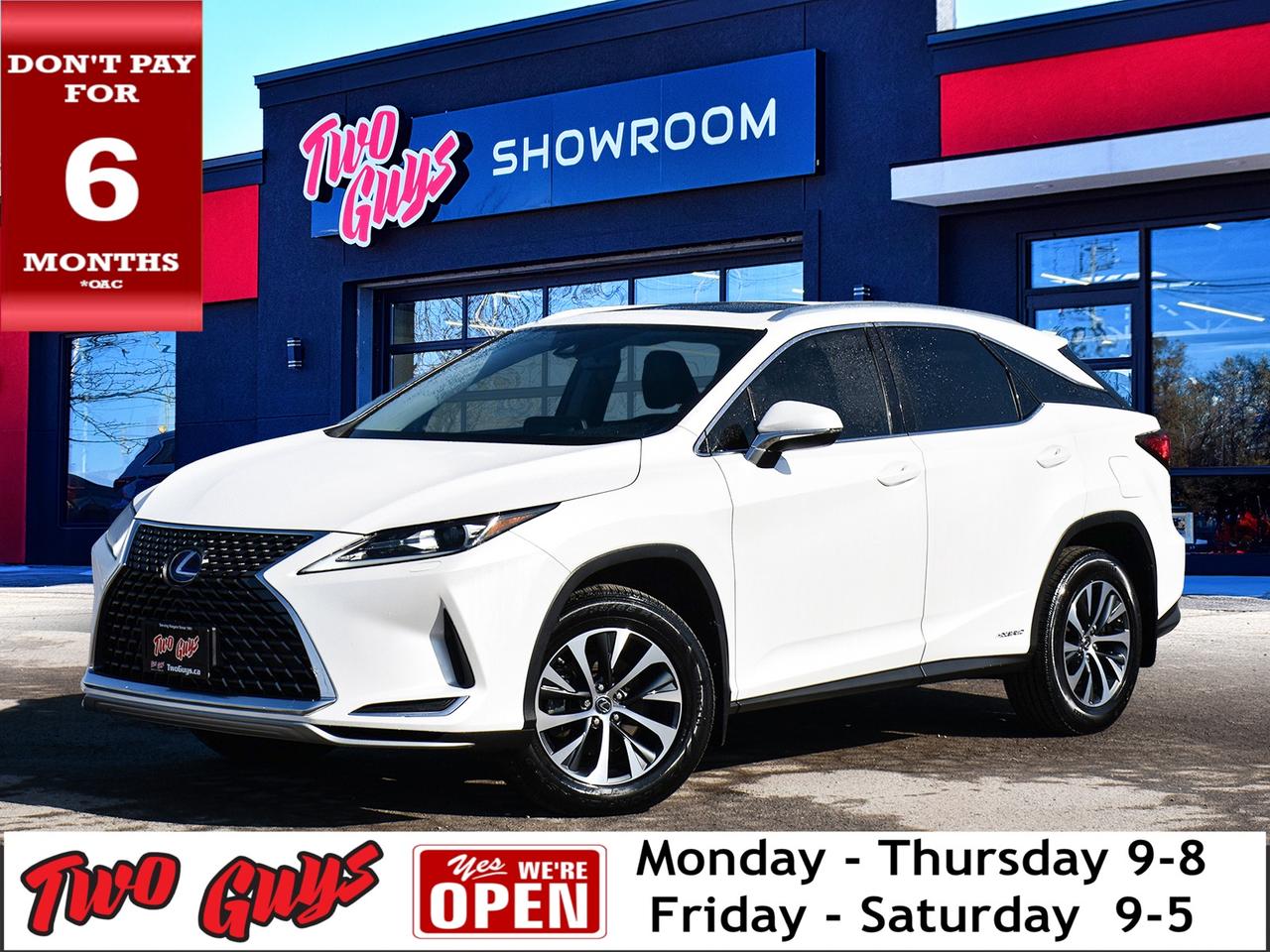 2021 Lexus RX RX 450h Hybrid AWD Sunroof Leather Back Up Cam Photo