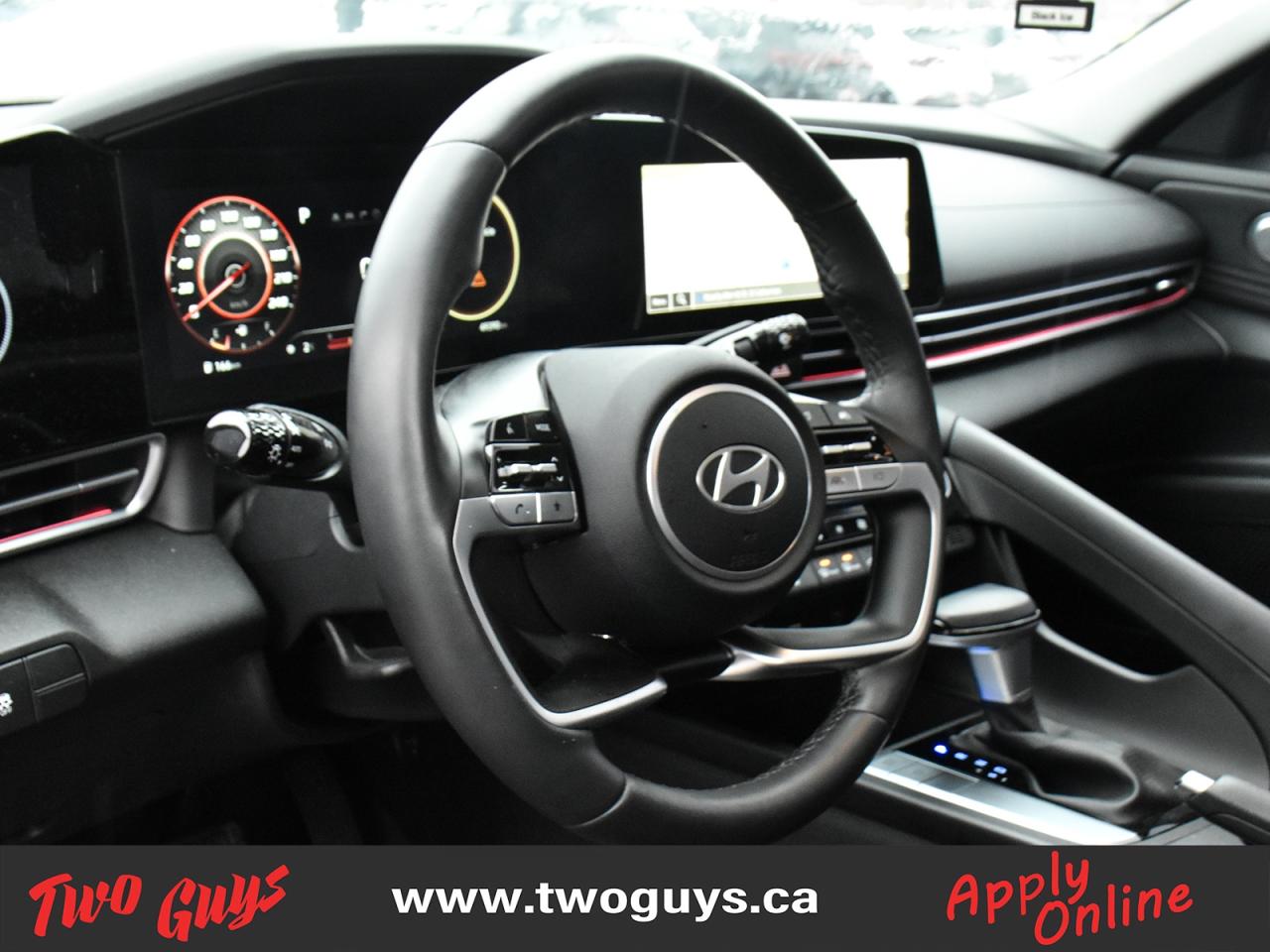 2024 Hyundai Elantra Preferred IVT w-Tech Pkg Sunroof Nav Back Up Cam Photo