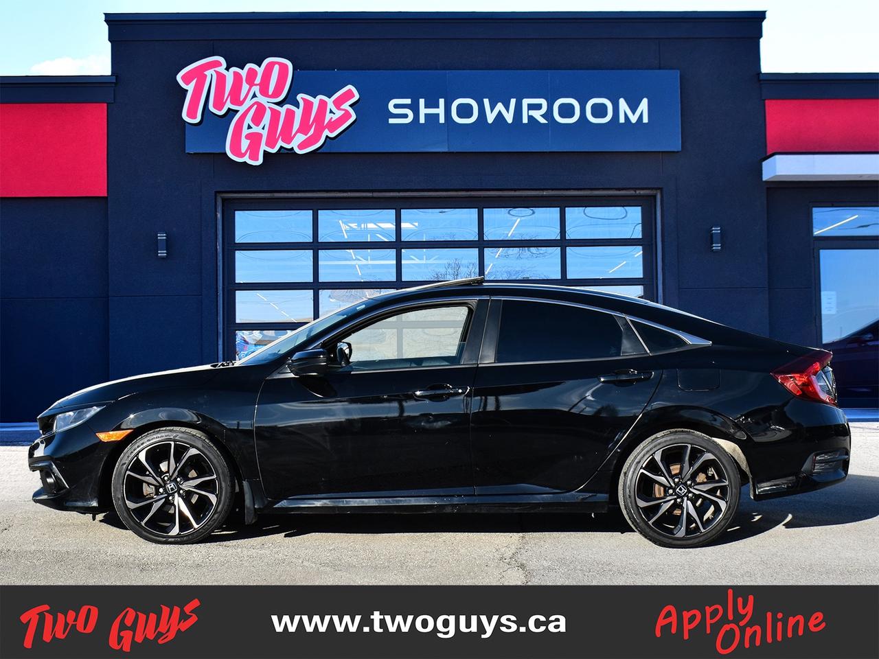 2020 Honda Civic Sedan Sport   Auto   Sunroof   Htd Seats   Clean CF Photo4