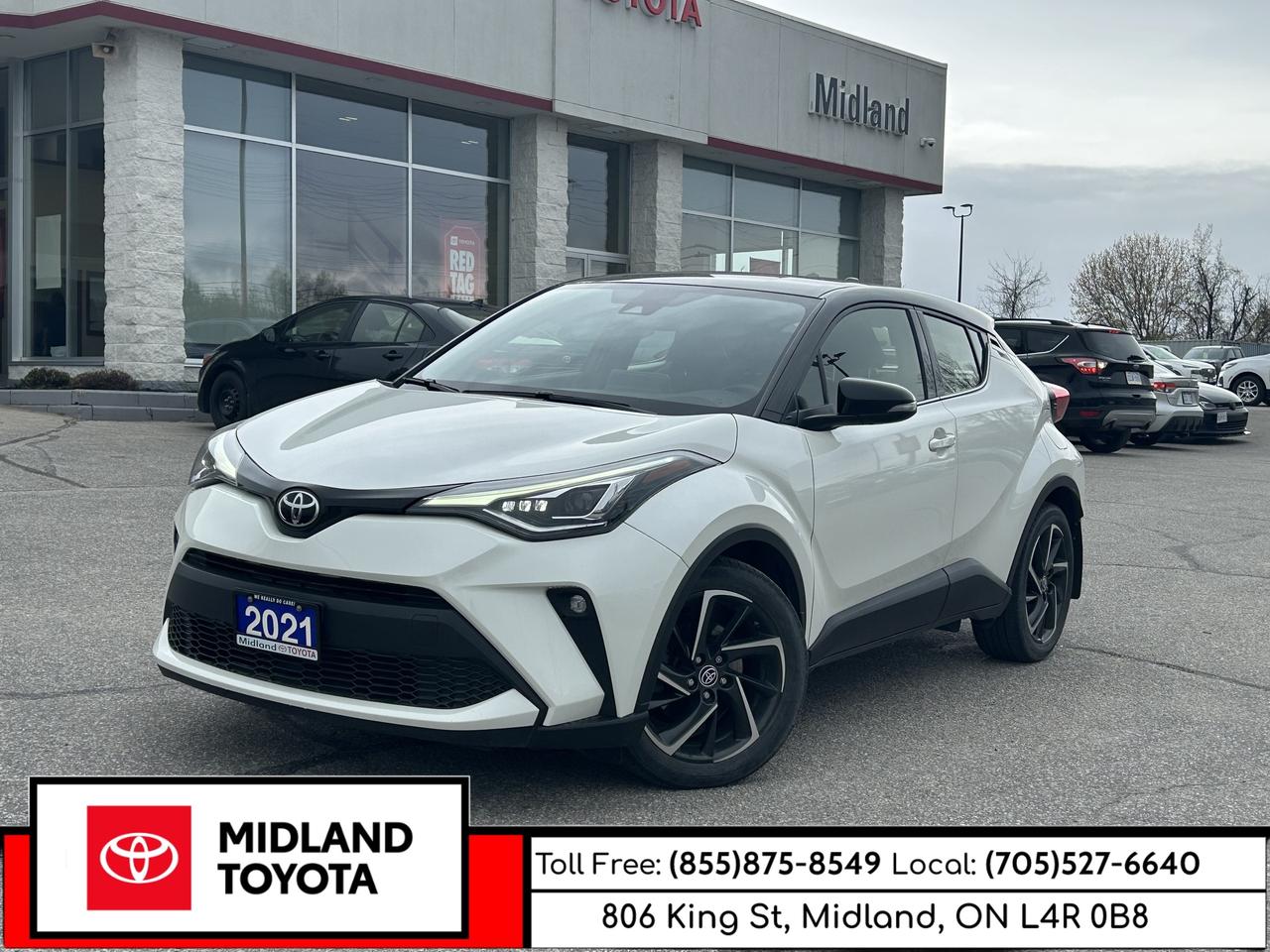 2021 Toyota C-HR Limited   ONE OWNER   Two Tone Paint Photo0