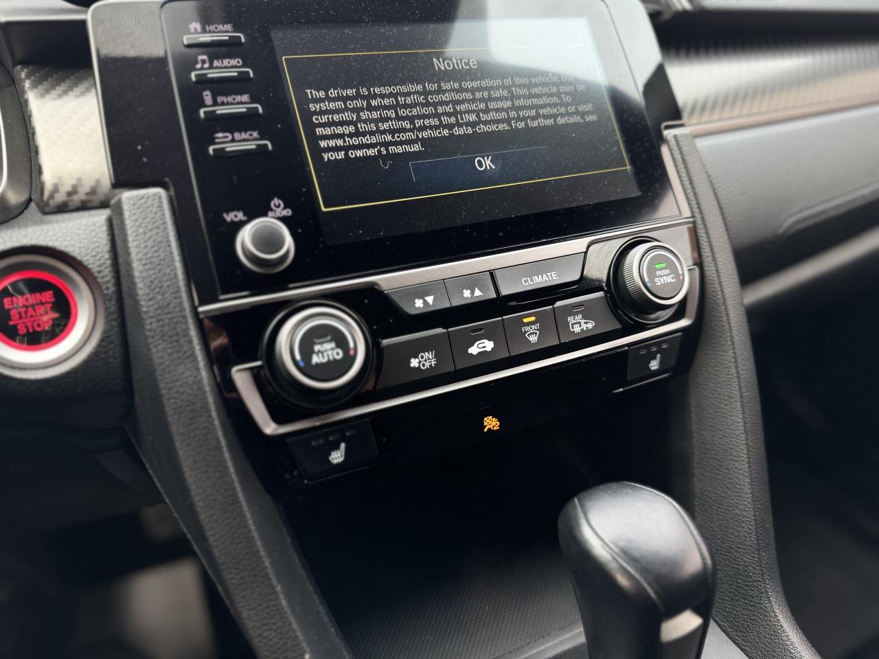 2019 Honda Civic Hatchback Sport   0 Accidents   LOW KMS Photo