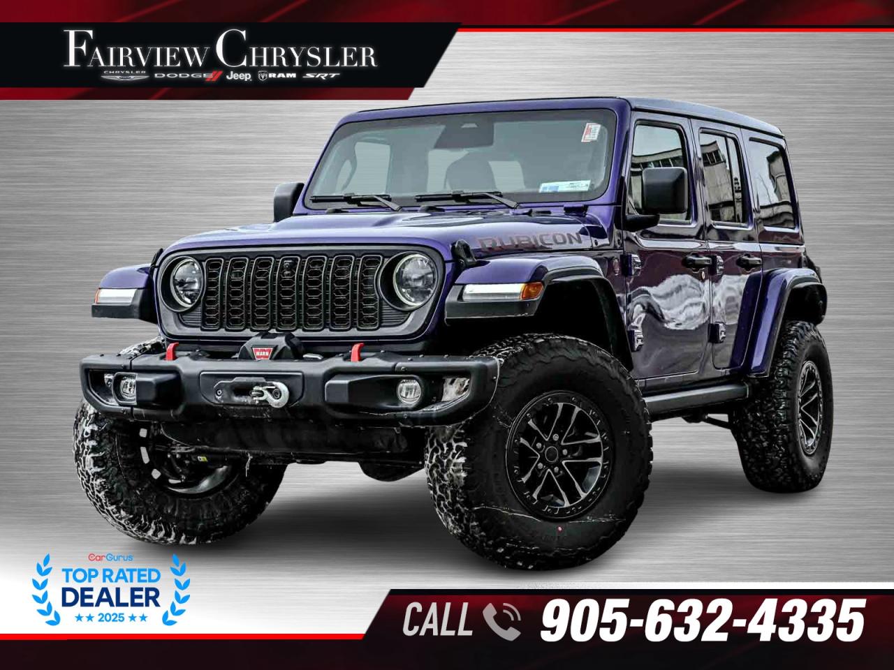 2026 Jeep Wrangler Rubicon X   SKY TOP   POWER WINCH   TRAILER TOW Photo