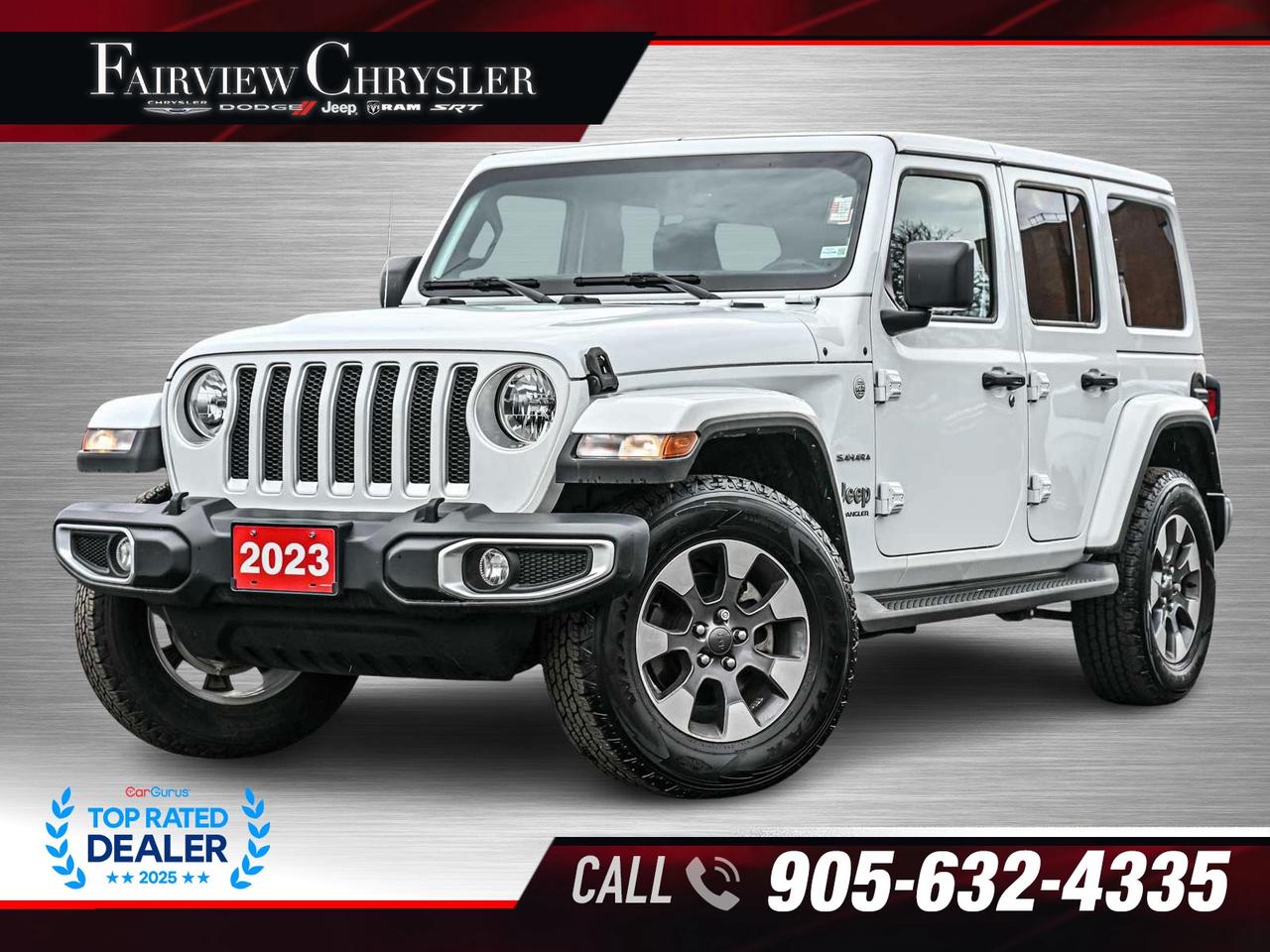 2023 Jeep Wrangler Sahara HEATED SEATS   REMOTE START   CARPLAY   TRA Photo0