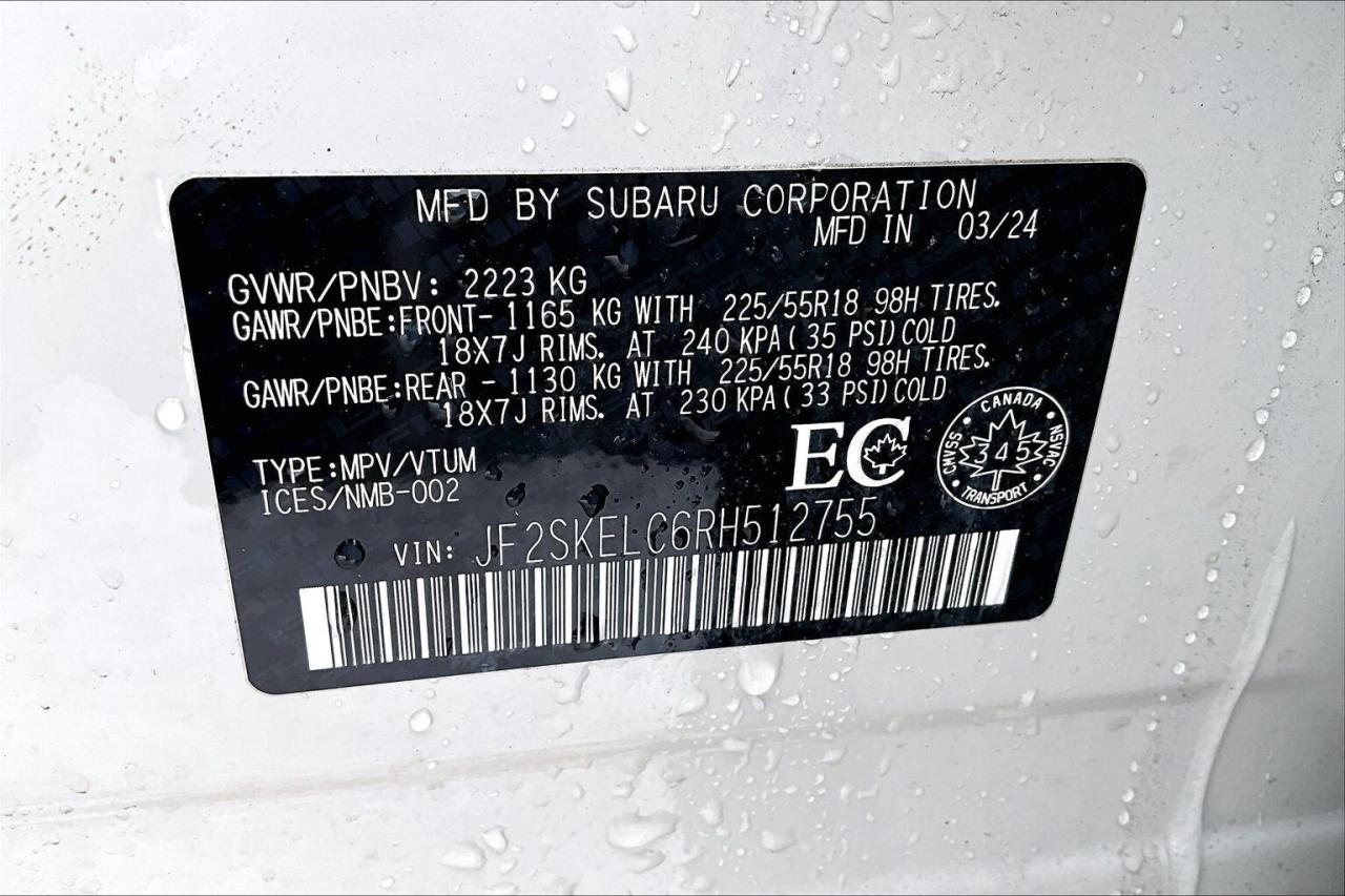 2024 Subaru Forester LIMITED AWD   NAVIGATION   LEATHER   PANO SUNROOF Photo