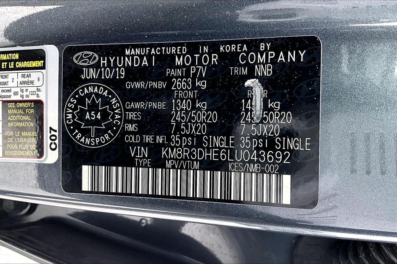 2020 Hyundai PALISADE LUXURY   AWD   ONE OWNER   NO ACCIDENT   NAVI Photo