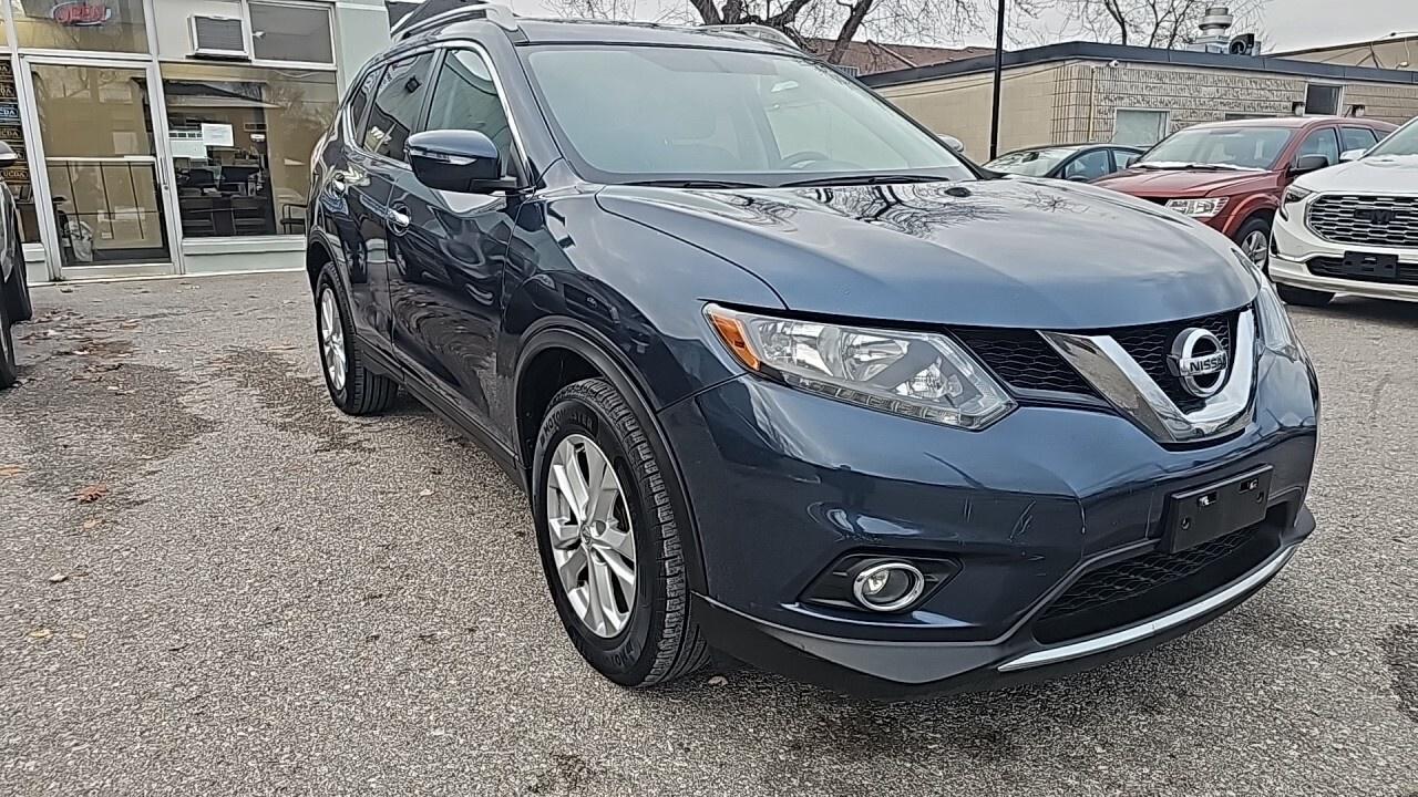 2015 Nissan Rogue FWD 4dr SV/Key Less Entry/Rear View Camera/Panoram Photo3