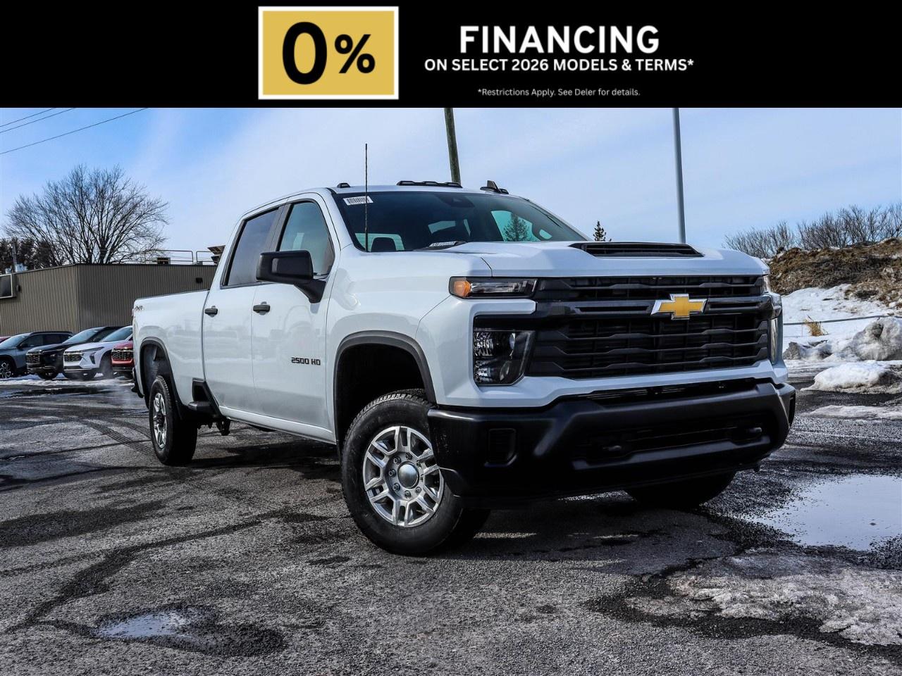 2026 Chevrolet SILVERADO 2500HD 4WD Crew Cab Long Box Work Truck Photo0
