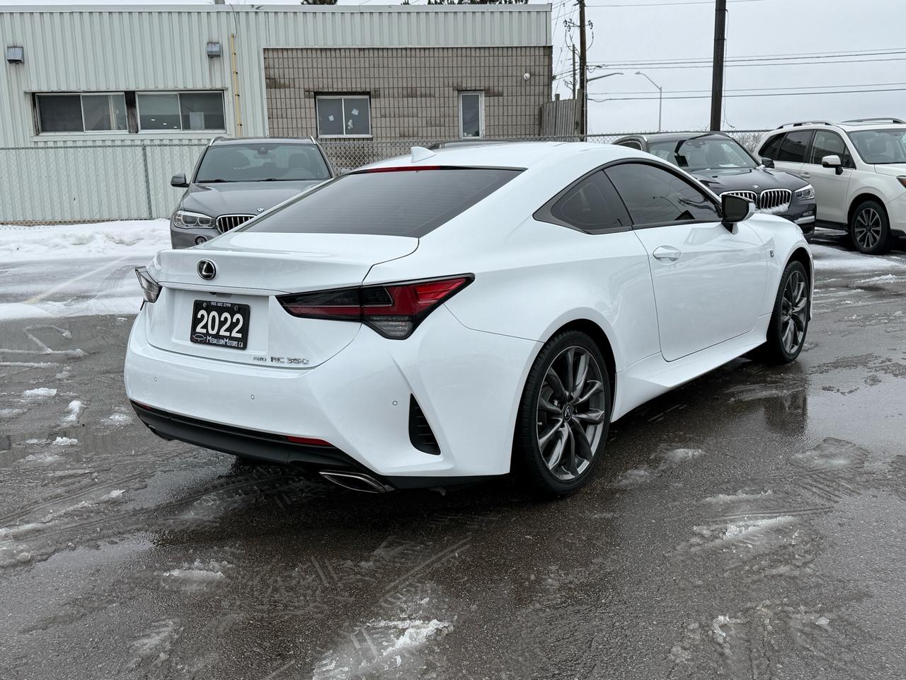 2022 Lexus RC RC 350 AWD F-SPORT 3 ACCIDENT FREE 1-OWNER RED INT Photo