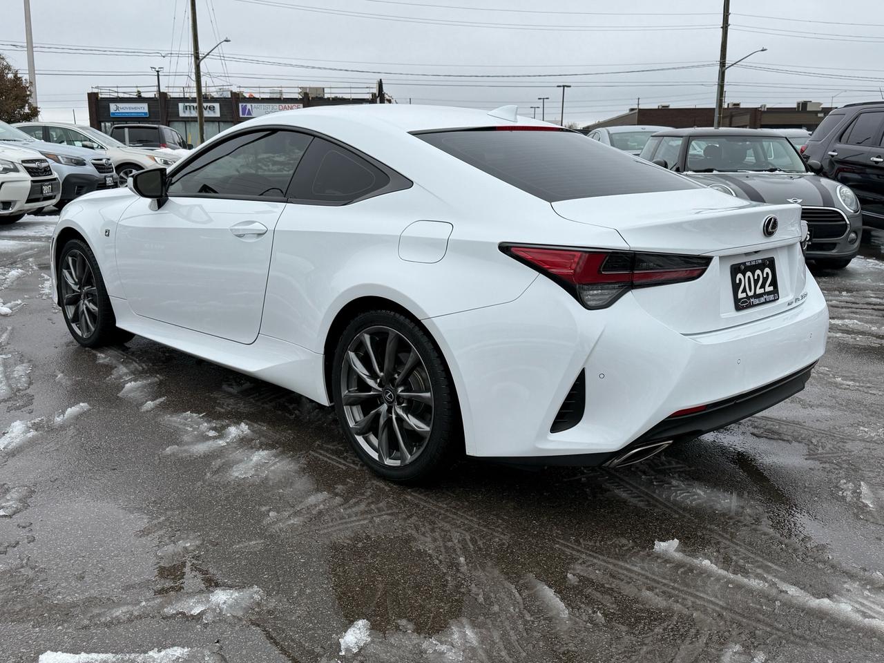 2022 Lexus RC RC 350 AWD F-SPORT 3 ACCIDENT FREE 1-OWNER RED INT Photo