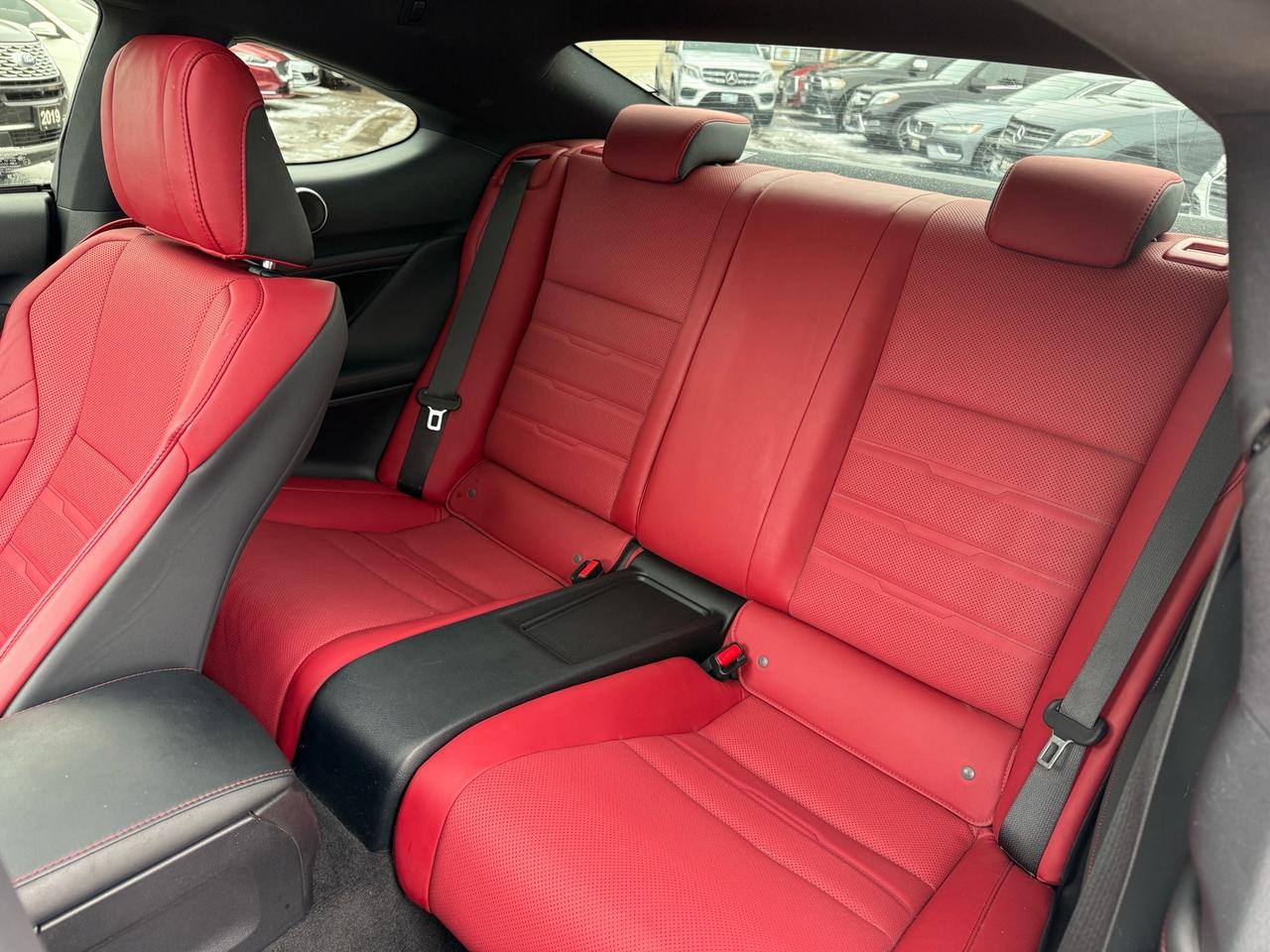 2022 Lexus RC RC 350 AWD F-SPORT 3 ACCIDENT FREE 1-OWNER RED INT Photo