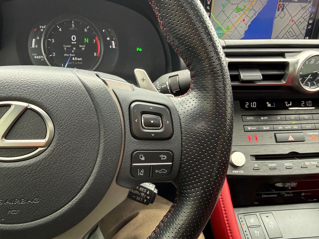 2022 Lexus RC RC 350 AWD F-SPORT 3 ACCIDENT FREE 1-OWNER RED INT Photo