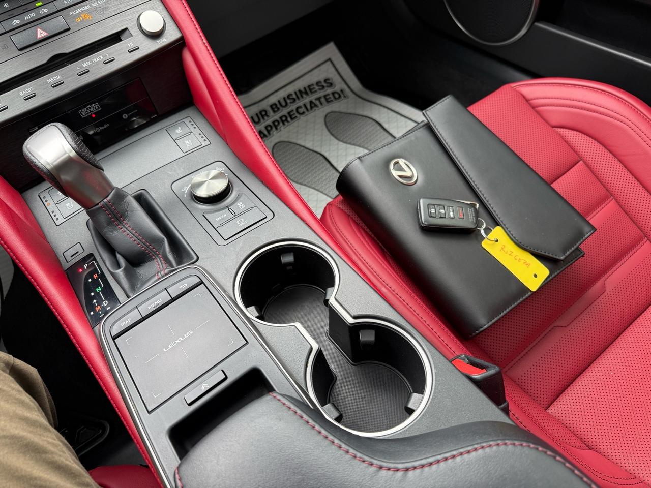 2022 Lexus RC RC 350 AWD F-SPORT 3 ACCIDENT FREE 1-OWNER RED INT Photo