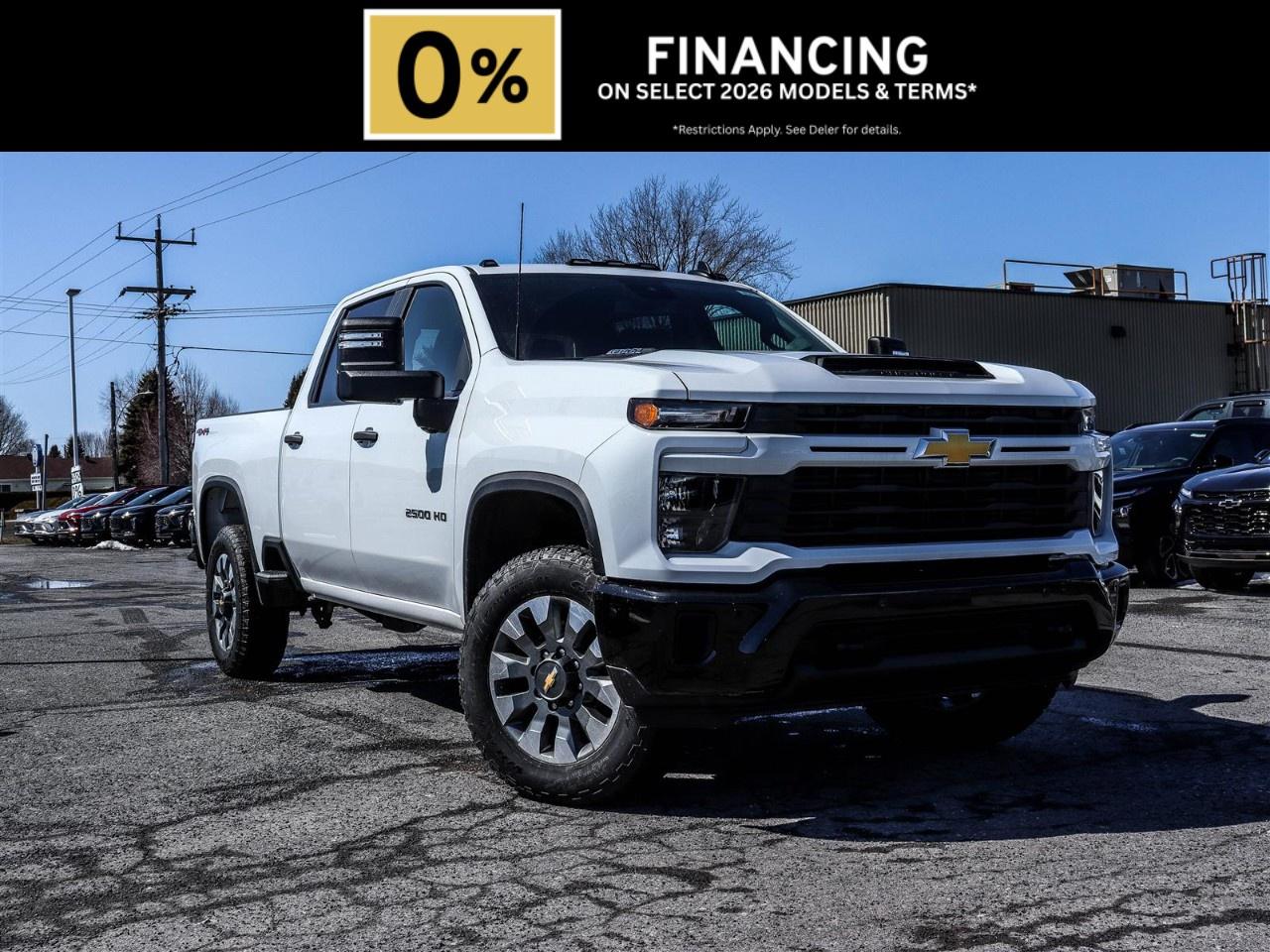 2026 Chevrolet SILVERADO 2500HD 4WD Crew Cab Standard Box Custom Photo