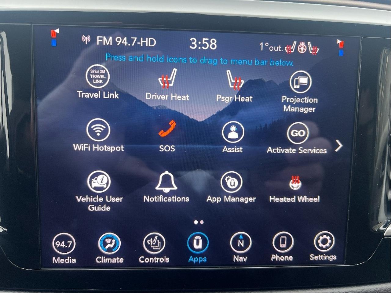 2020 Chrysler Pacifica LX V6 7-Passenger *NAVI *HEATED SEATS *POWER DOORS Photo