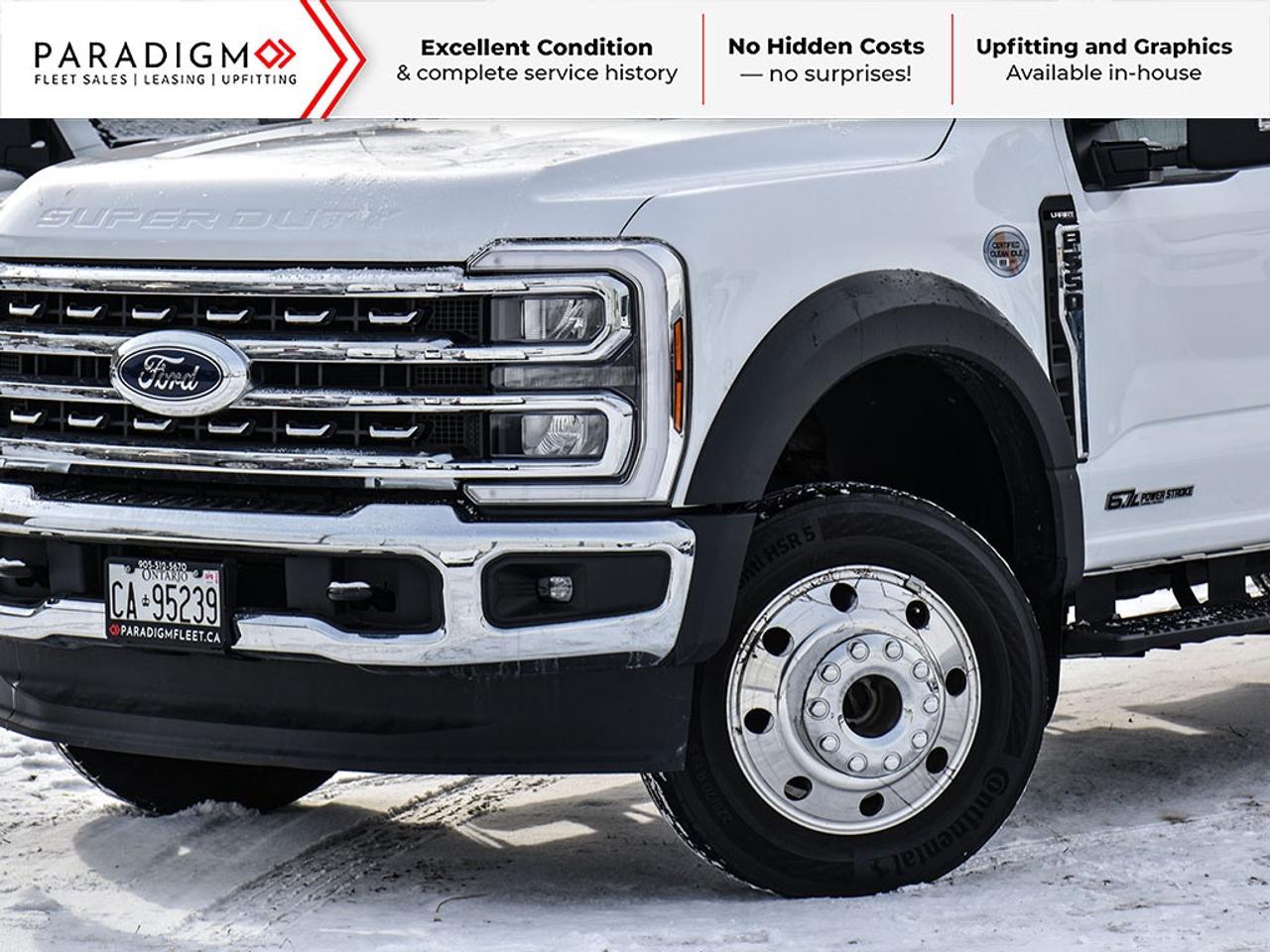 2024 Ford F-550 LARIAT Chassis Dump Truck Photo