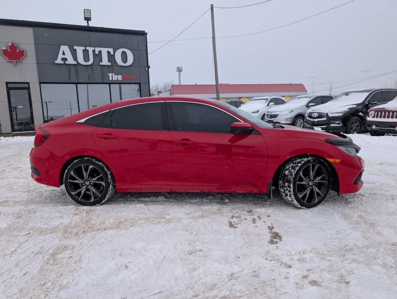 2019 Honda Civic Sedan Sport   SUNROOF   CAMERA   HTD SEATS Photo4