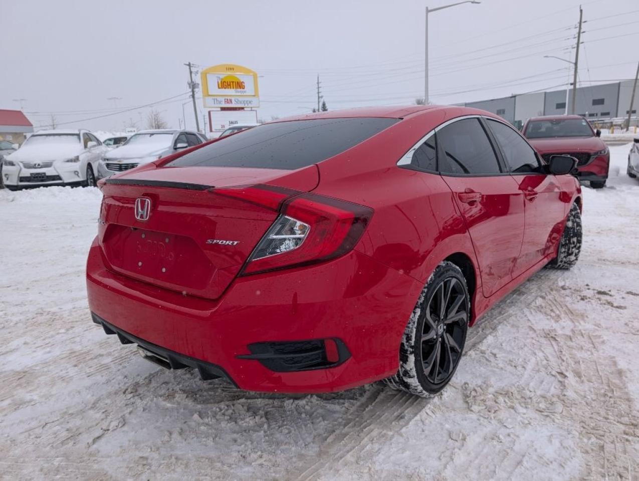 2019 Honda Civic Sedan Sport   SUNROOF   CAMERA   HTD SEATS Photo