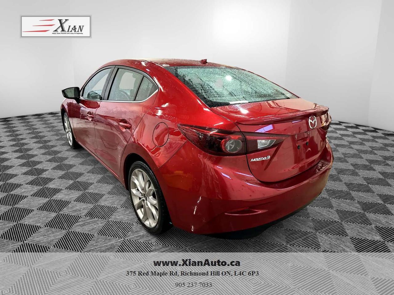 2016 Mazda MAZDA3 GT, HUD, NAV, REAR CAM Photo3