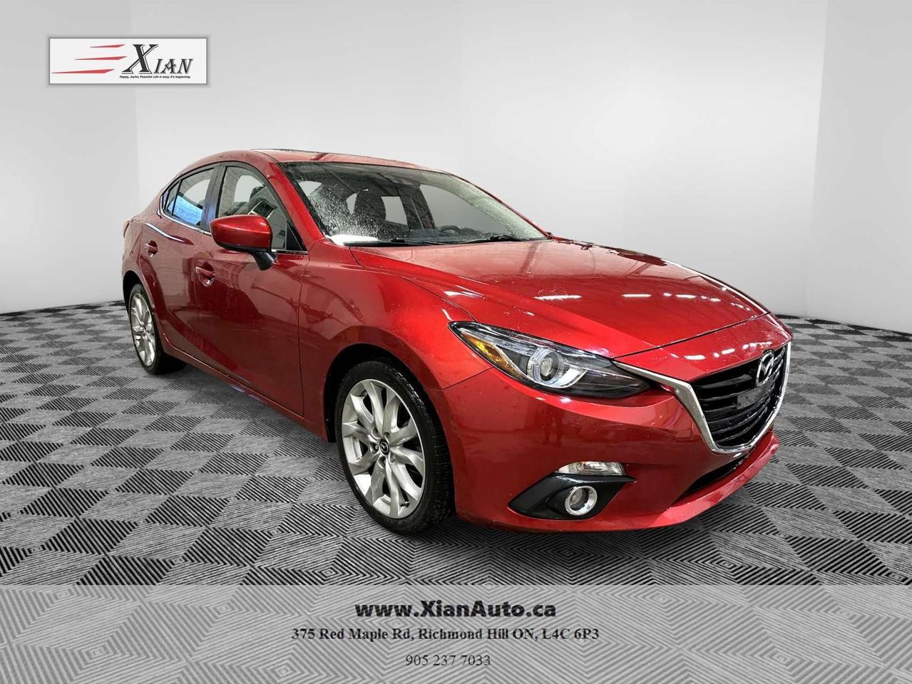 2016 Mazda MAZDA3 GT, HUD, NAV, REAR CAM Photo