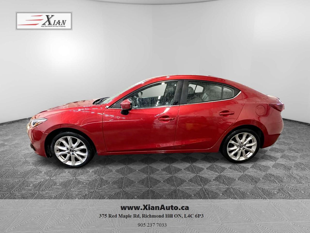 2016 Mazda MAZDA3 GT, HUD, NAV, REAR CAM Photo4