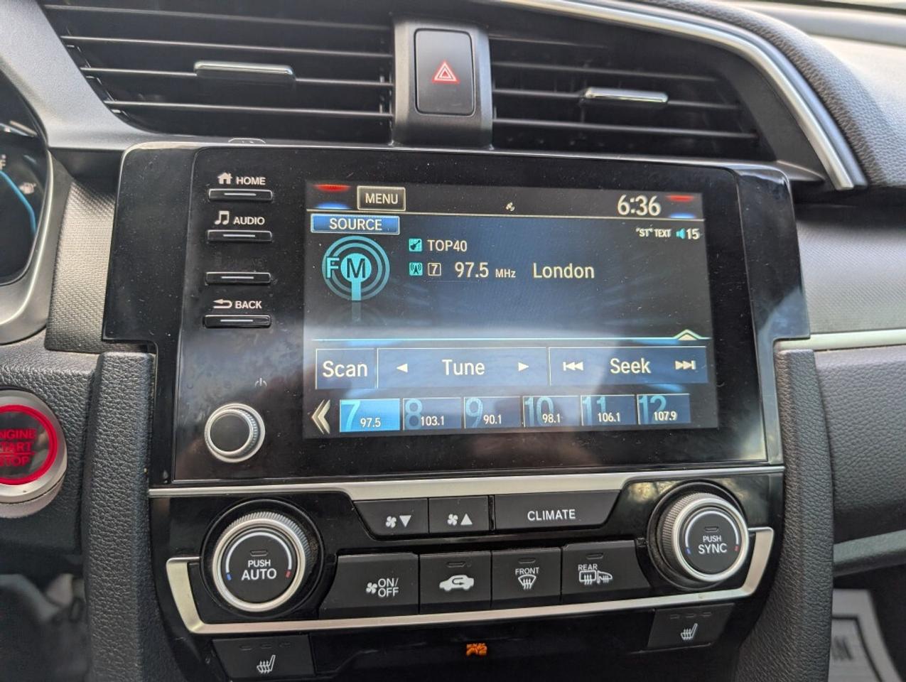 2019 Honda Civic EX   SUNROOF   CAMERA   HTD SEATS Photo