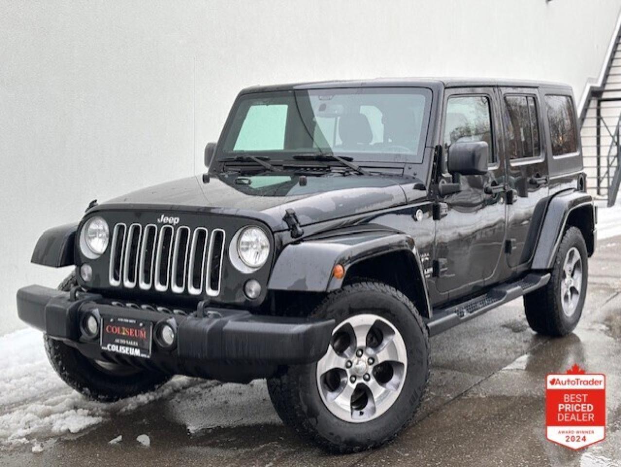 2016 Jeep WRANGLER UNLIMITED SAHARA 4WD AUTOMATIC-2 TOPS-REMOTE START Photo