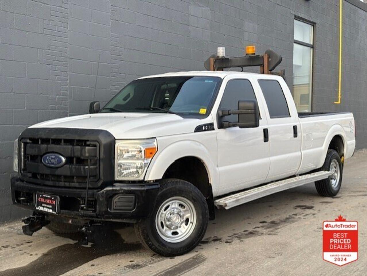 2015 Ford F-350 4WD-CREW CAB-8 FT LONG BOX-ARROW BOARD-CERTIFIED!! Photo
