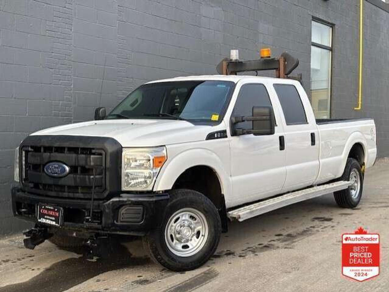 2015 Ford F-350 4WD-CREW CAB-8 FT LONG BOX-ARROW BOARD-CERTIFIED!! Photo0