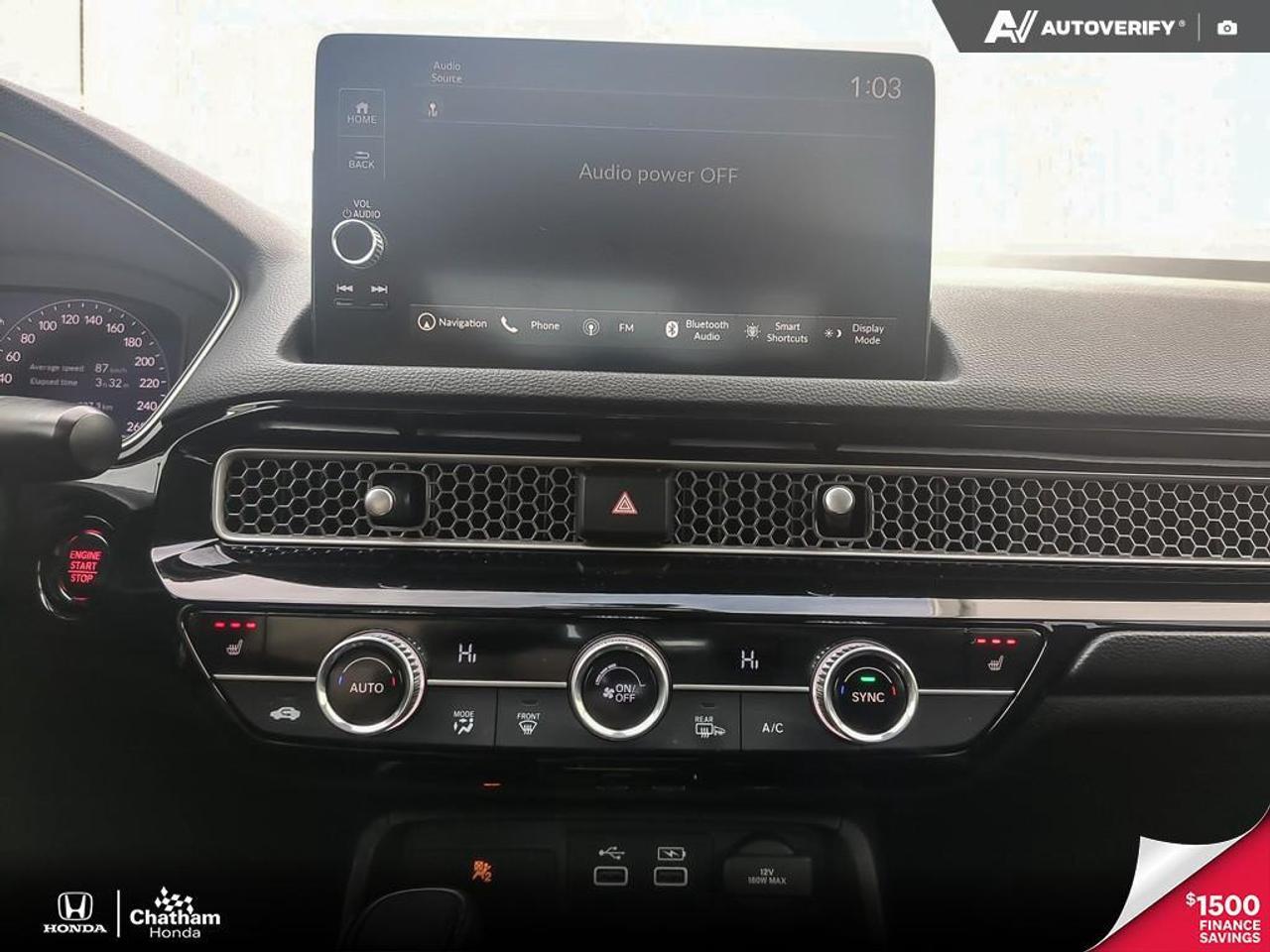 2022 Honda Civic Touring CVT Sedan Photo