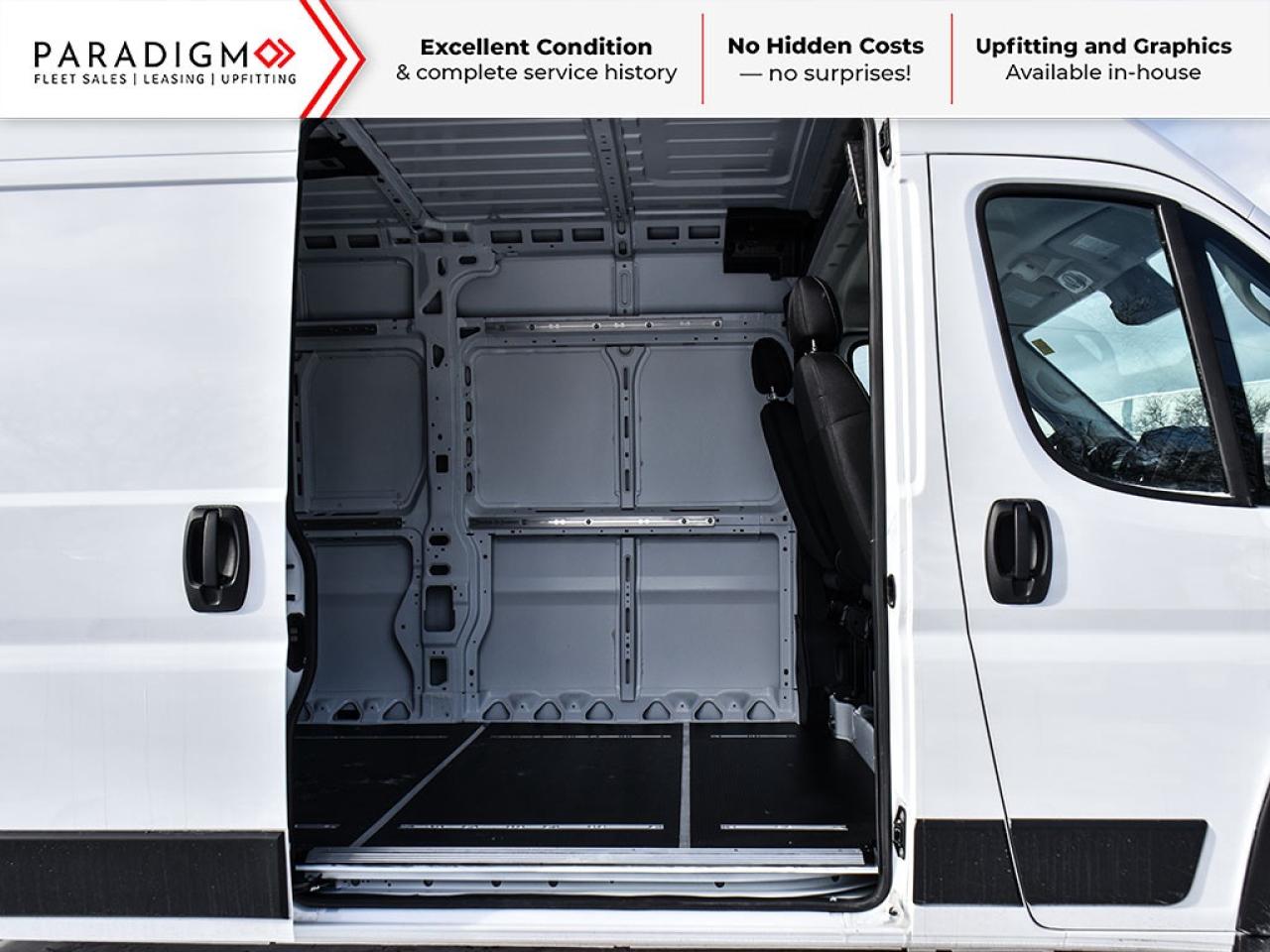 2025 RAM ProMaster Cargo Van 2500 159" High Roof - Ready to Customize + LOW KM! Photo