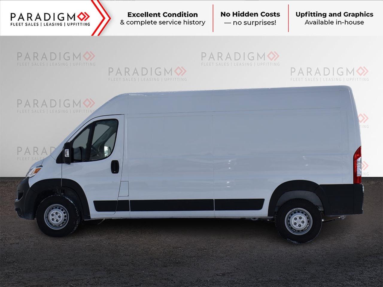 2025 RAM ProMaster Cargo Van 2500 159" High Roof - Ready to Customize + LOW KM! Photo